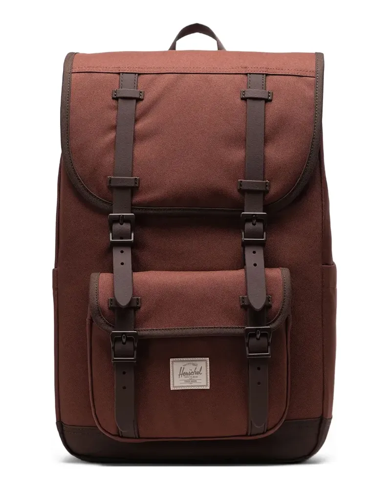 Herschel Supply Co. medium 21L Herschel Little America™ buckle-pocket backpack - Braun Braun