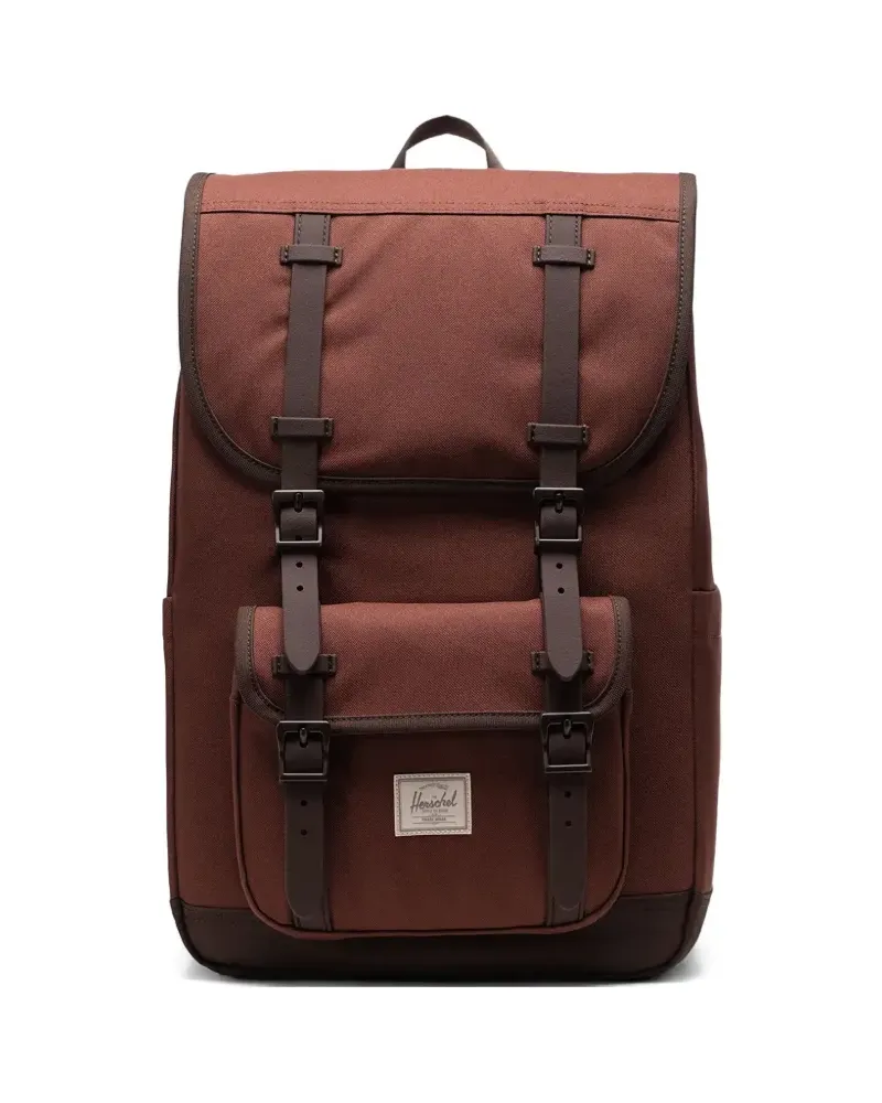 Herschel Supply Co. medium 21L Herschel Little America™ buckle-pocket backpack - Braun Braun