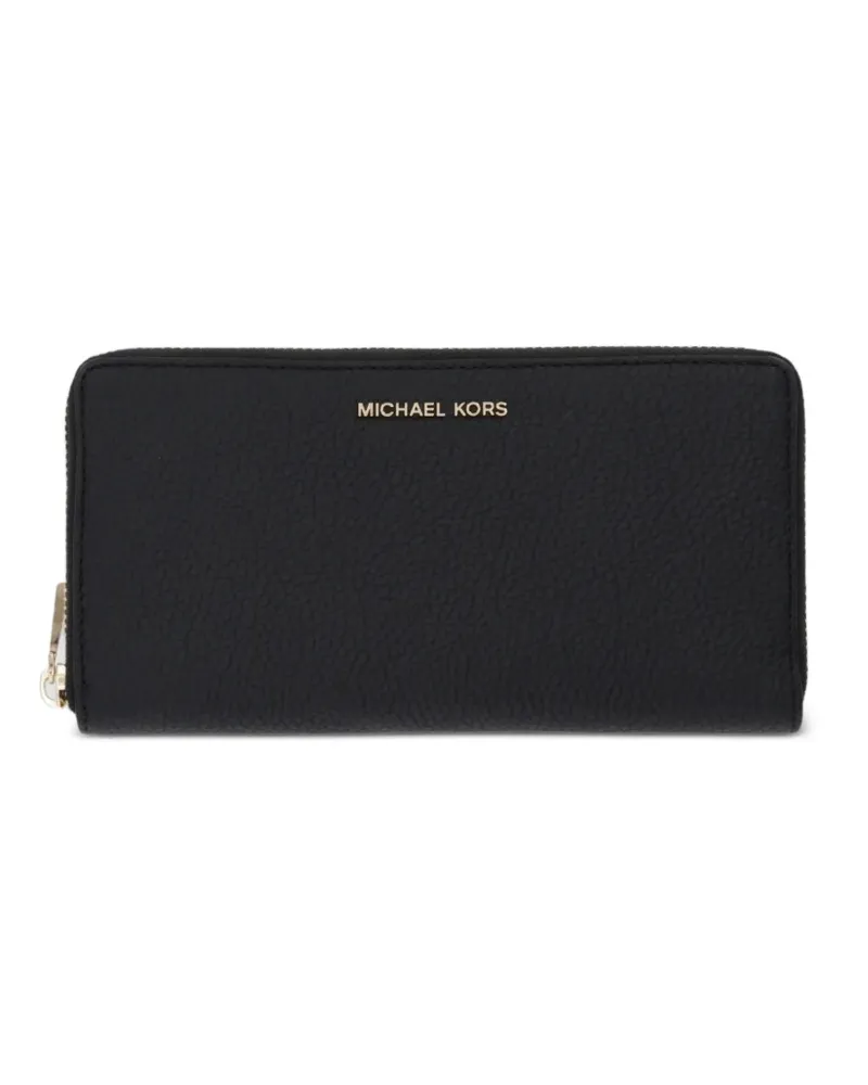 Michael Kors Slim Za Continental wallet - Schwarz Schwarz