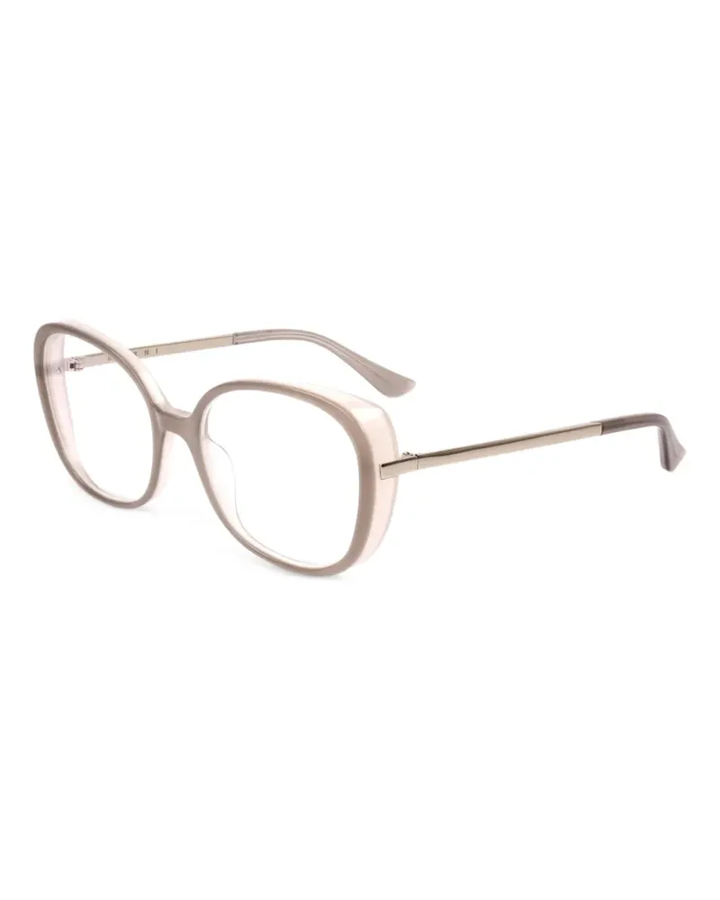 Marni Brille mit geometrischem Gestell - Nude Nude