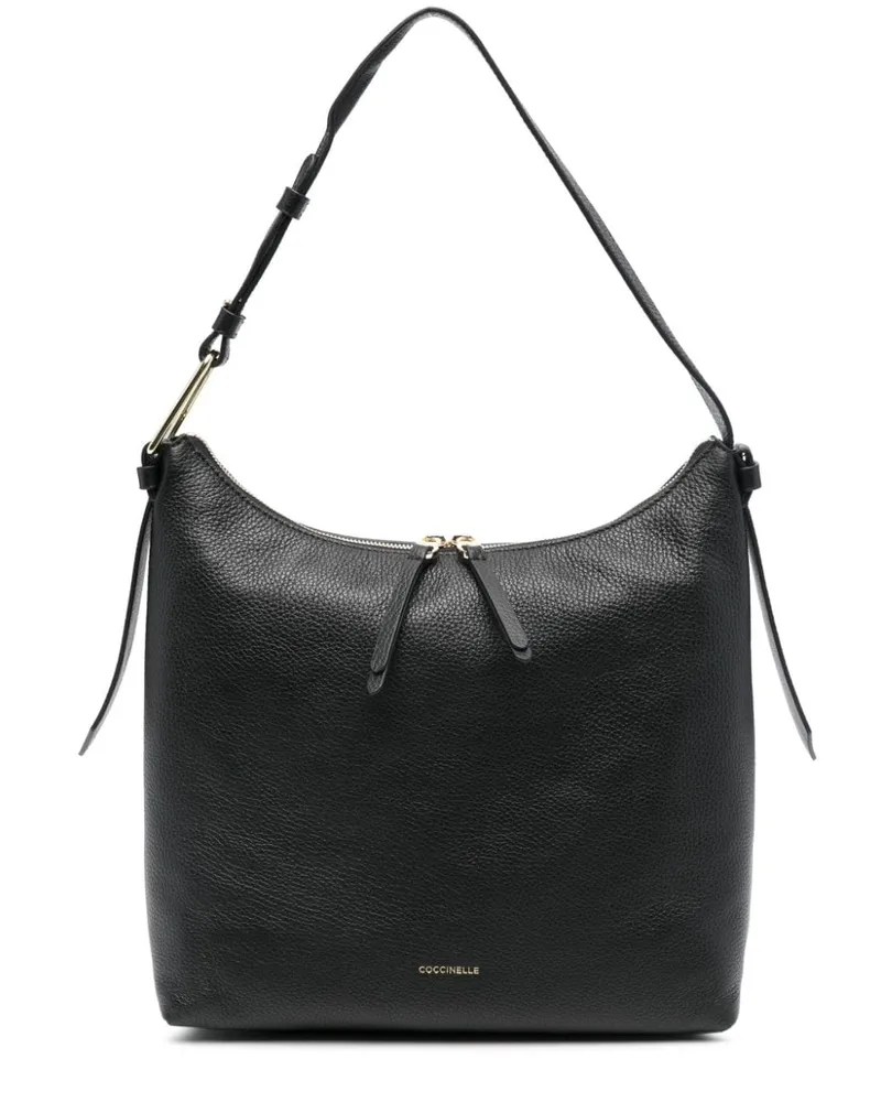 Coccinelle Malory Schultertasche - Schwarz Schwarz
