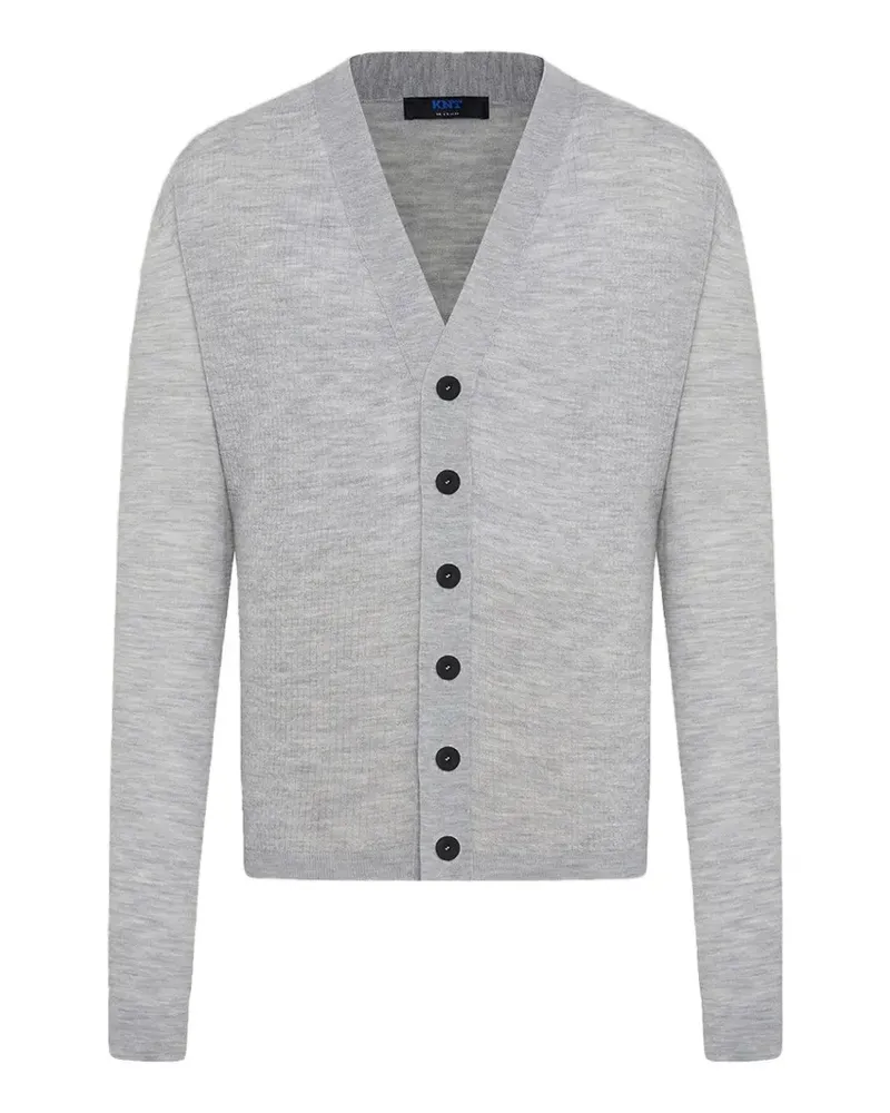 Kiton Geknöpfter Cardigan - Grau Grau