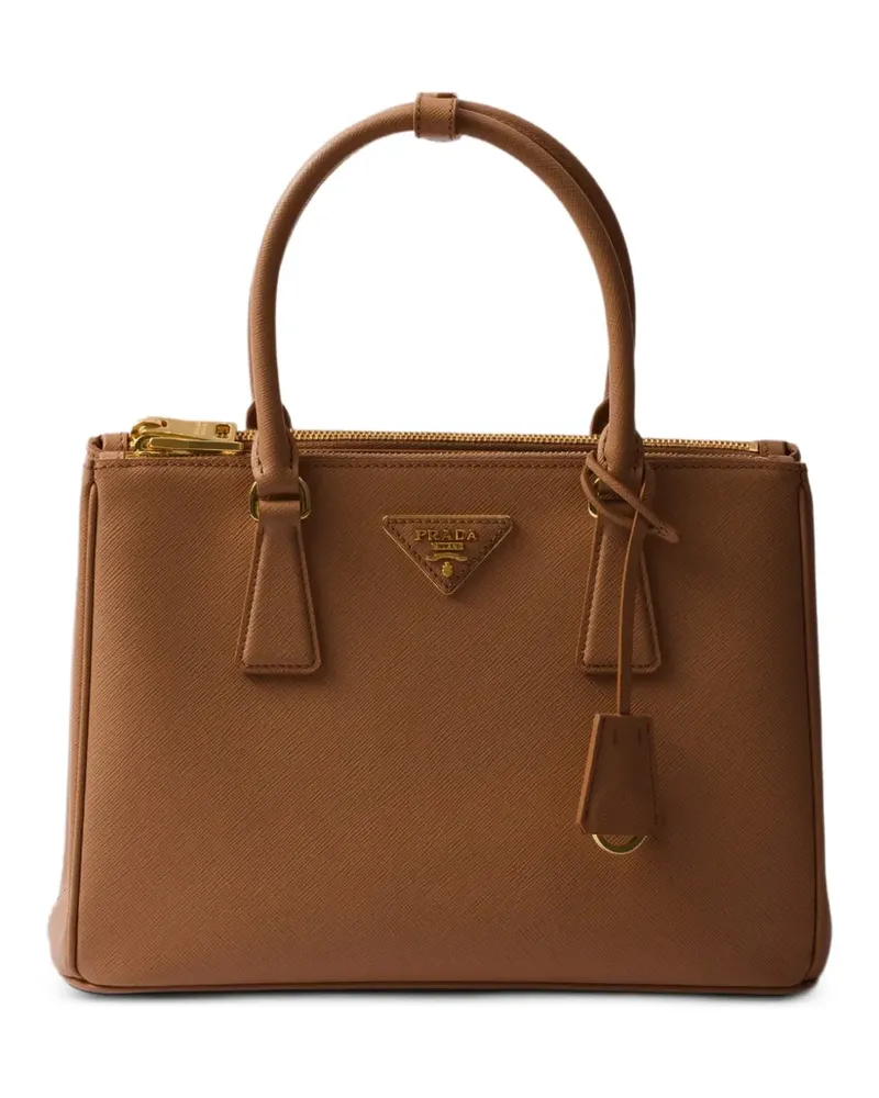Prada Galleria medium Saffiano leather bag - Braun Braun