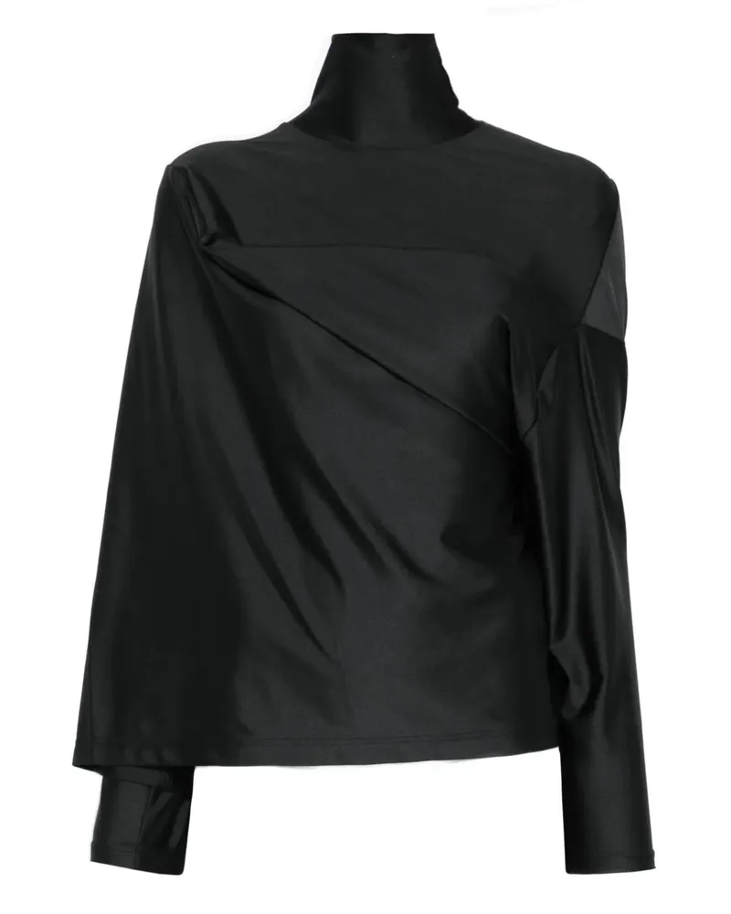 Junya Watanabe Pullover mit Stehkragen - Schwarz Schwarz