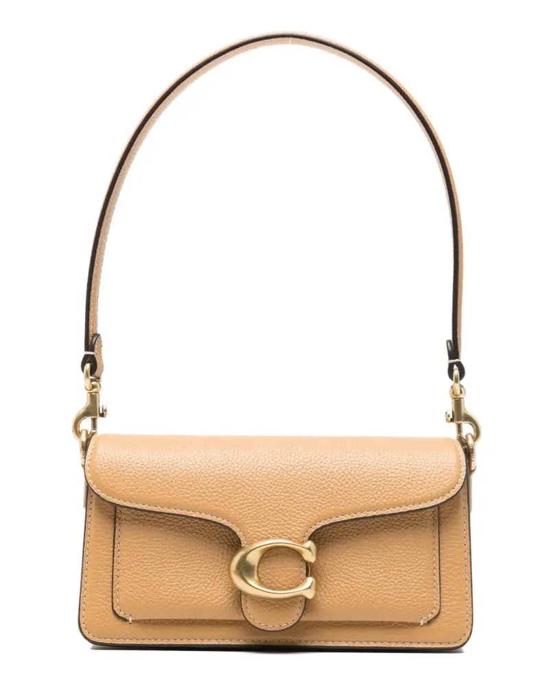 Coach C-buckle shoulder bag - Nude Nude