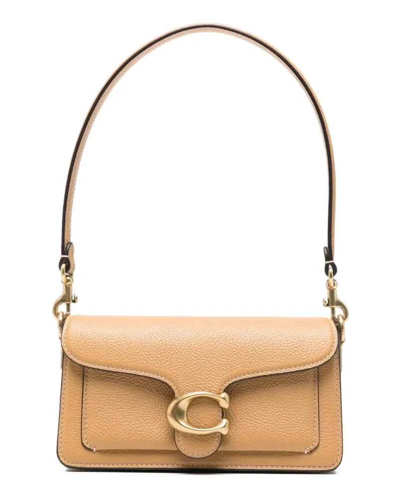 Coach C-buckle shoulder bag - Nude Nude