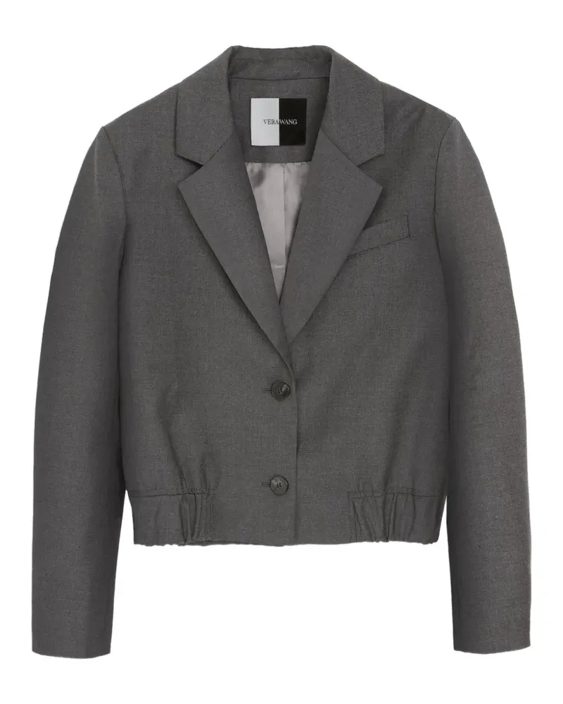 Vera Wang Bleeker cropped blazer - Grau Grau