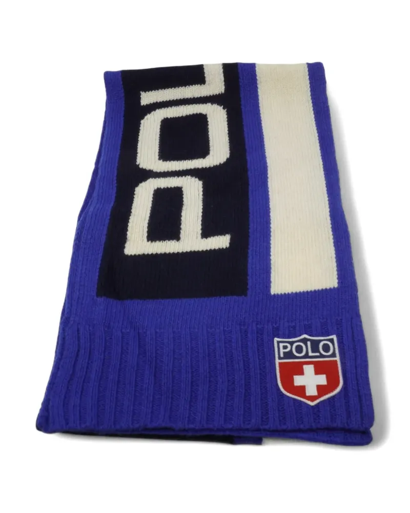Ralph Lauren Ski 67 scarf - Blau Blau