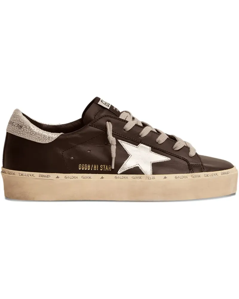 Golden Goose Hi Star Sneakers - Braun Braun