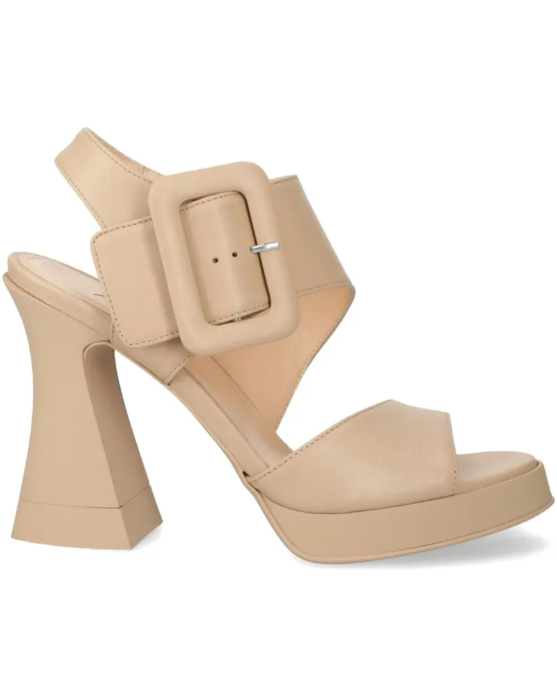 Attilio Giusti Leombruni Klassische Sandalen 120mm - Nude Nude