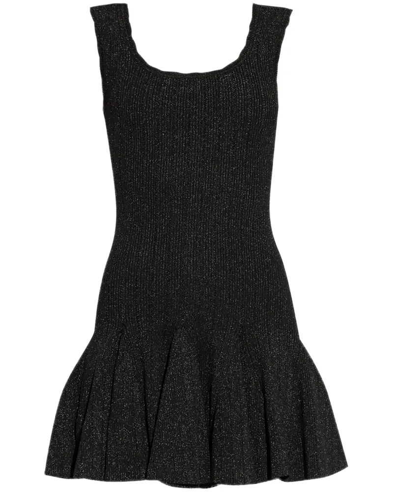LoveShackFancy Maryanne Kleid - Schwarz Schwarz