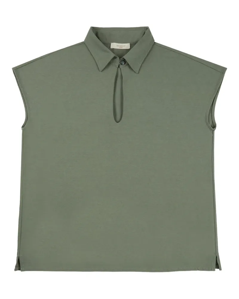 Slowear Klassisches Poloshirt - Grün Grün