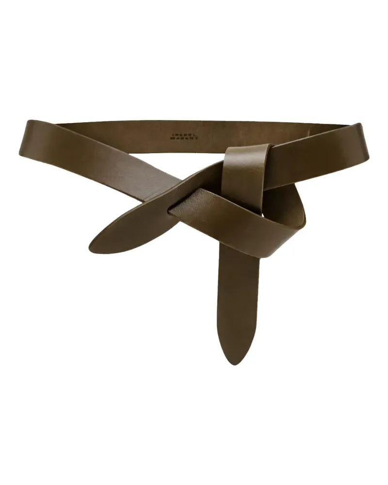 Isabel Marant leather belt - Grün Grün