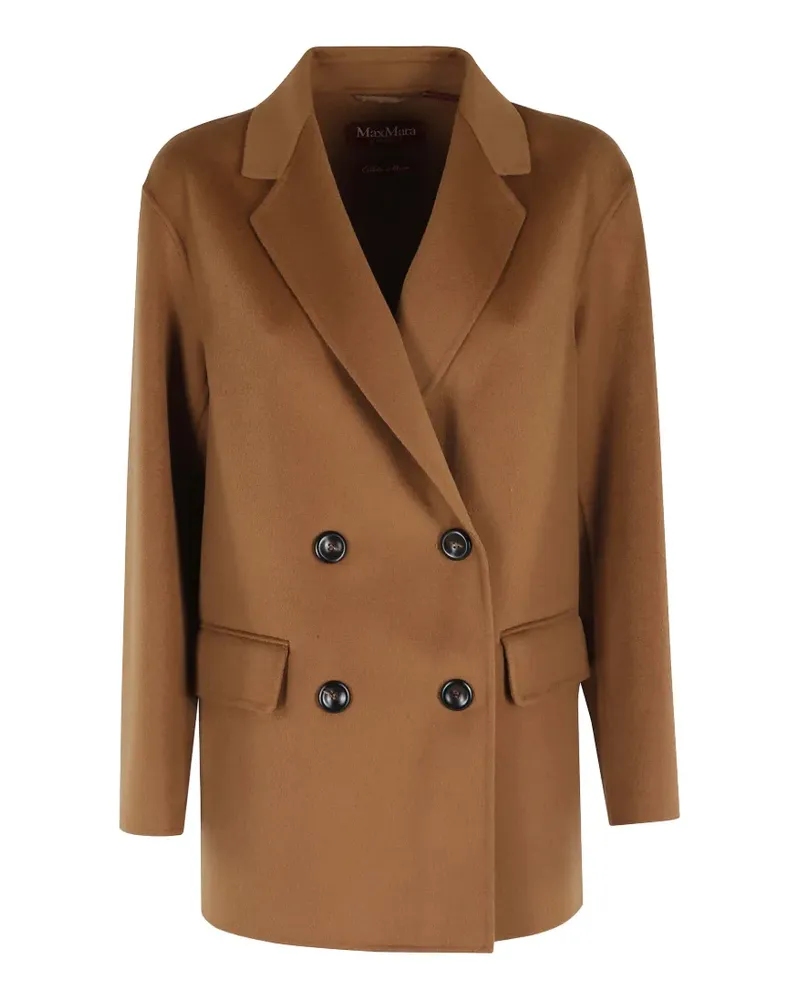 Max Mara Omelia Mantel - Braun Braun