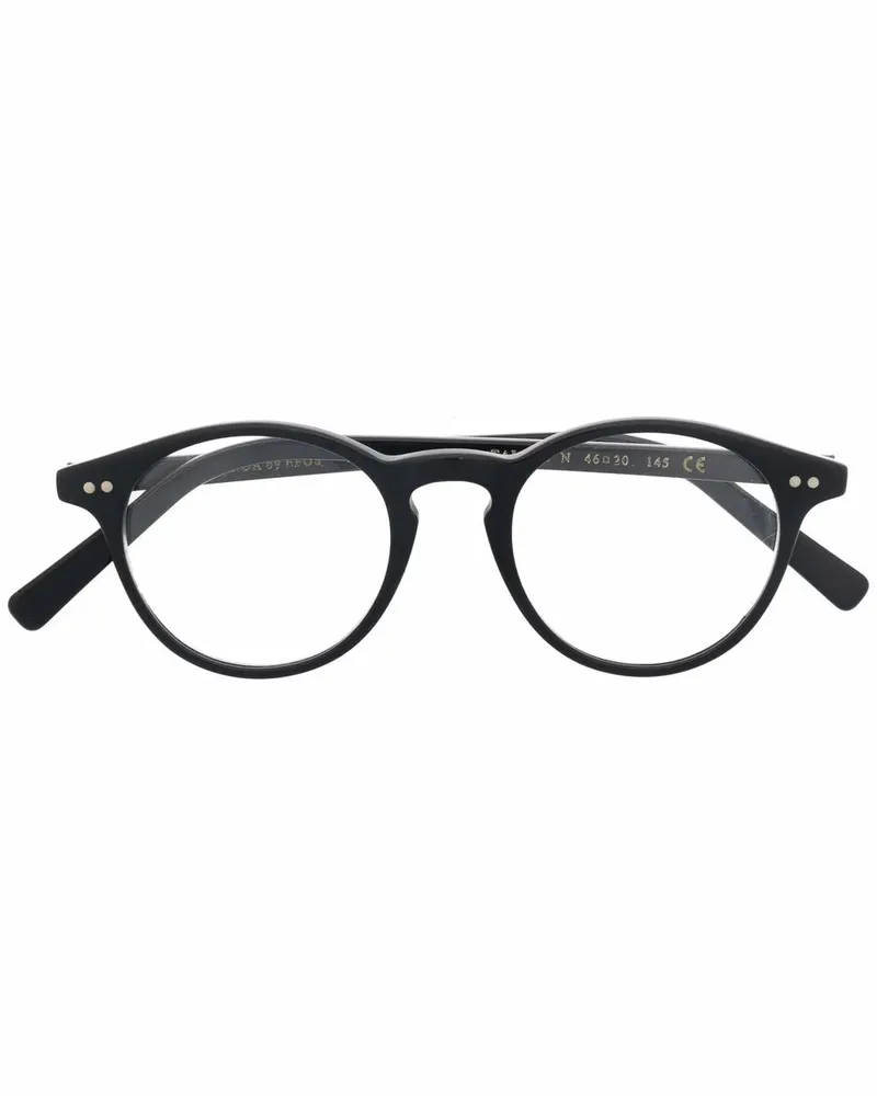 EPOS Brille mit rundem Gestell - Schwarz Schwarz