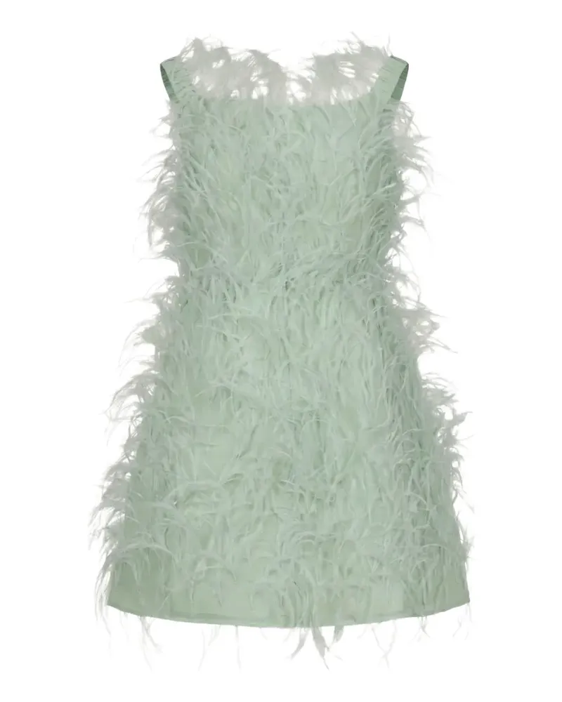 Valentino Garavani Minikleid aus Seide - Grün Grün