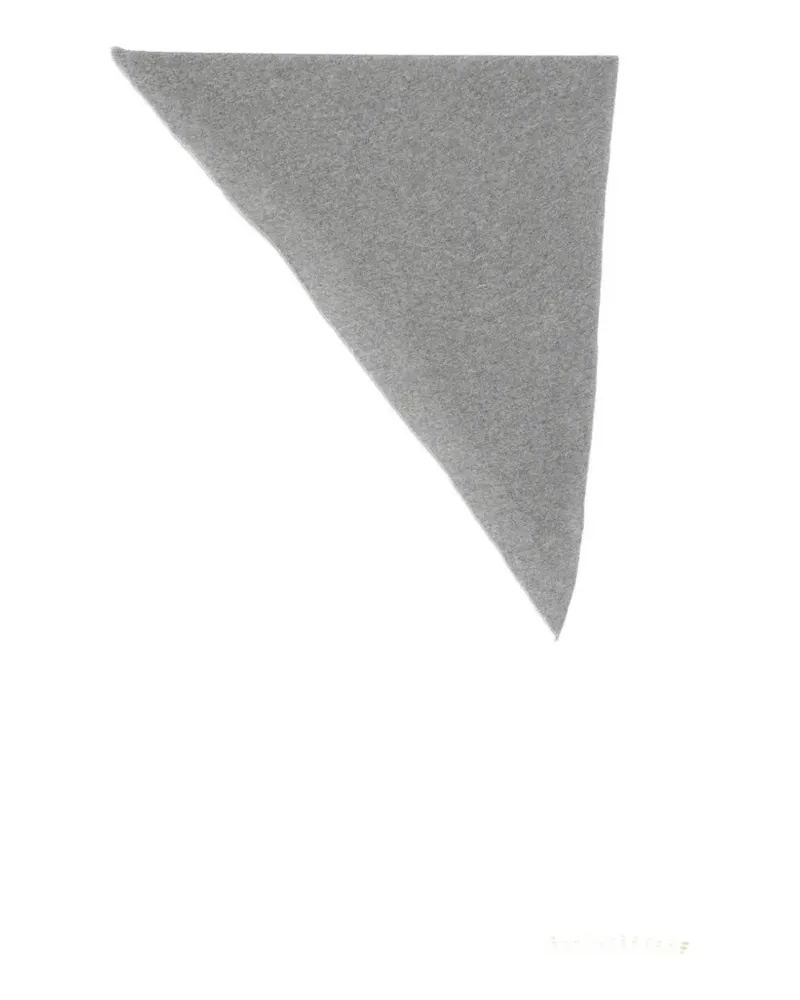 Faliero Sarti triangle-shape scarf - Grau Grau
