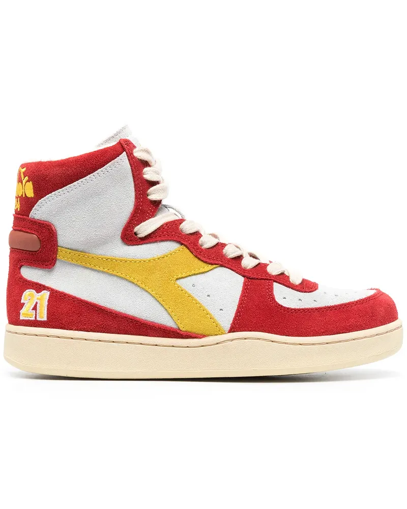 Diadora B-Ball High-Top-Sneakers - Weiß Weiß