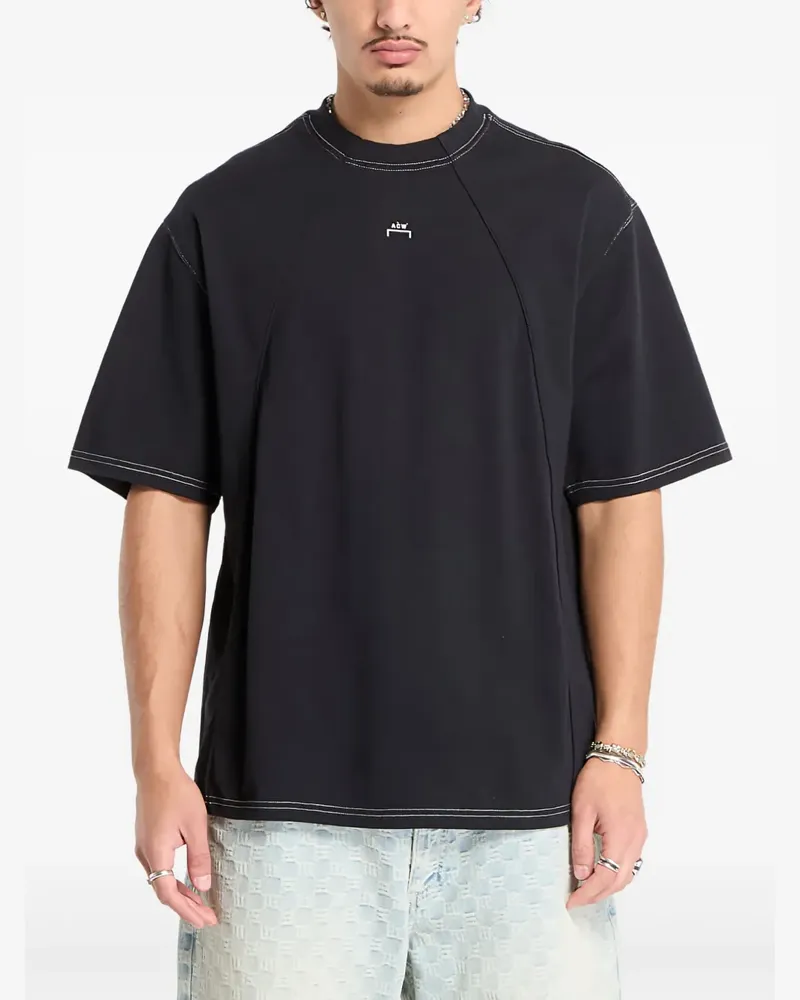 ACW* Millbank T-Shirt mit Ziernaht - Schwarz Schwarz