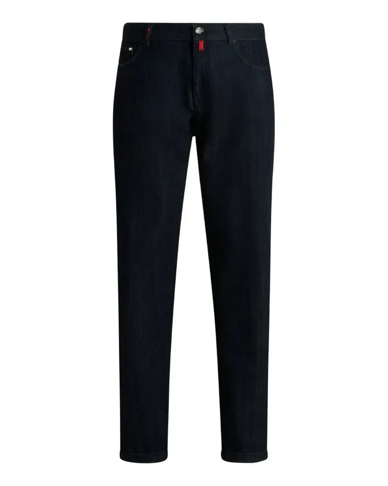 Kiton Jeans mit geradem Bein - Blau Blau