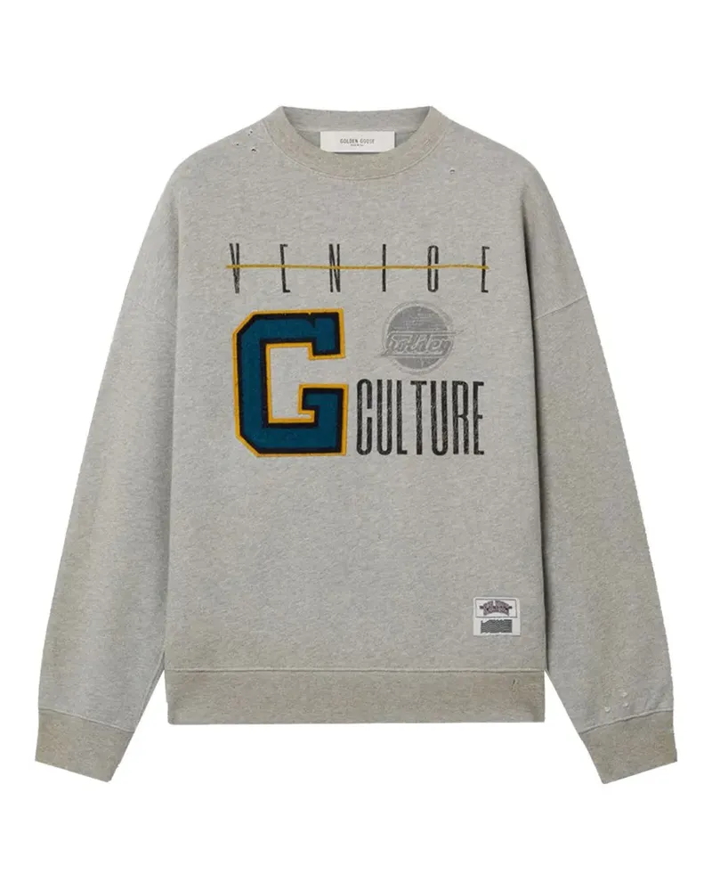 Golden Goose printed sweatshirt - Grau Grau