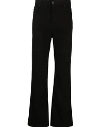 Ernest W. Baker Jeans mit ausgestelltem Bein Schwarz