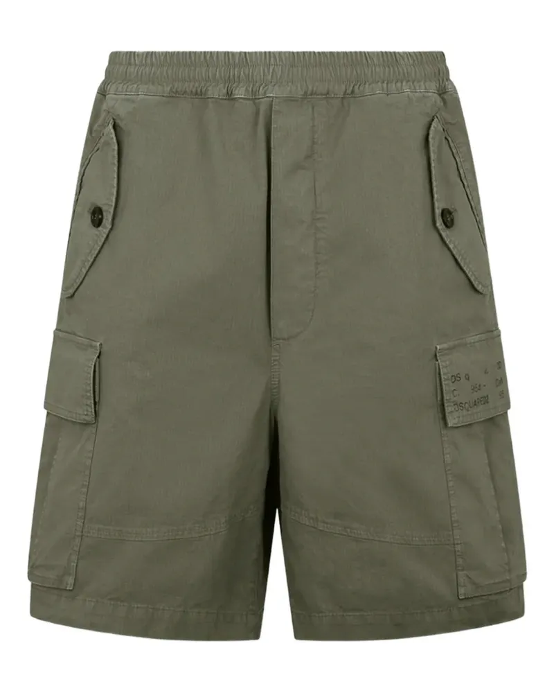 Dsquared2 Cargo-Shorts mit Taschen - Grün Grün
