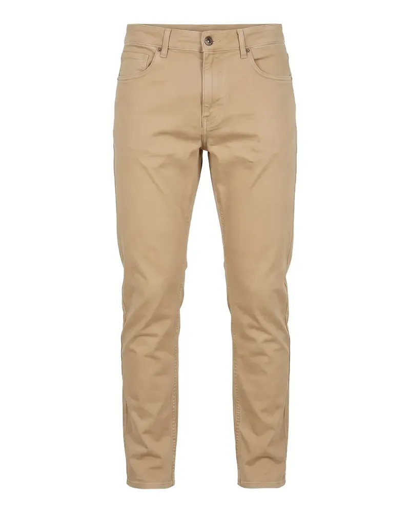 PT TORINO PT05 five-pocket slim-fit jeans - Braun Braun
