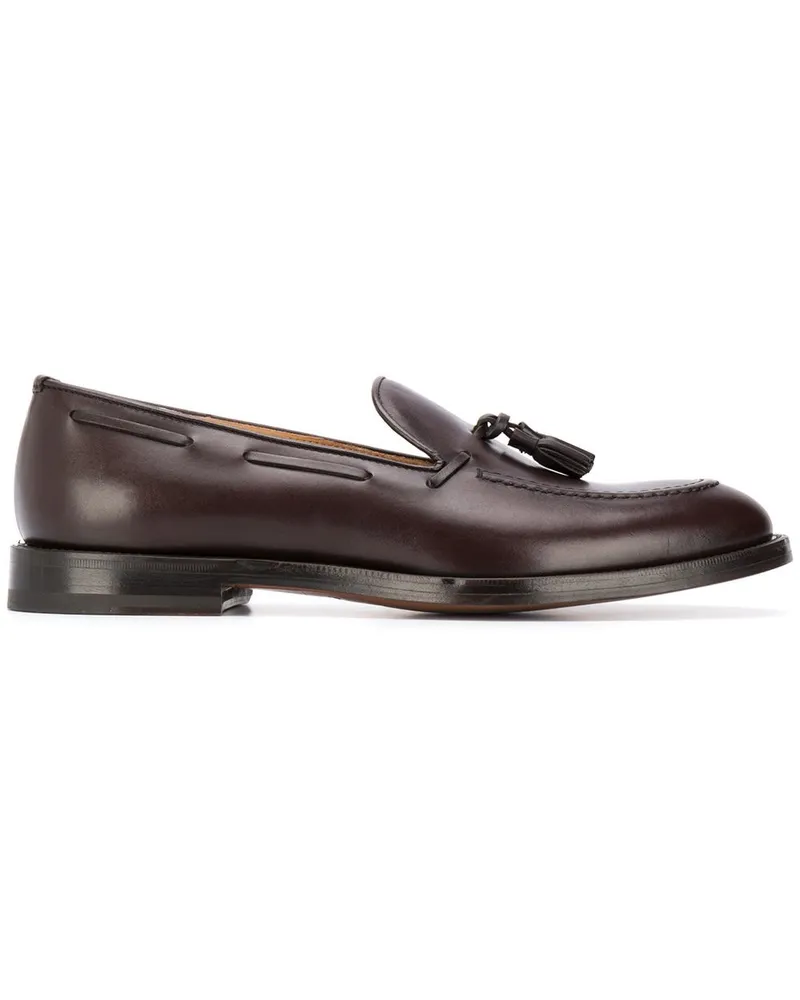 Scarosso William' Loafer mit Quasten - Braun Braun