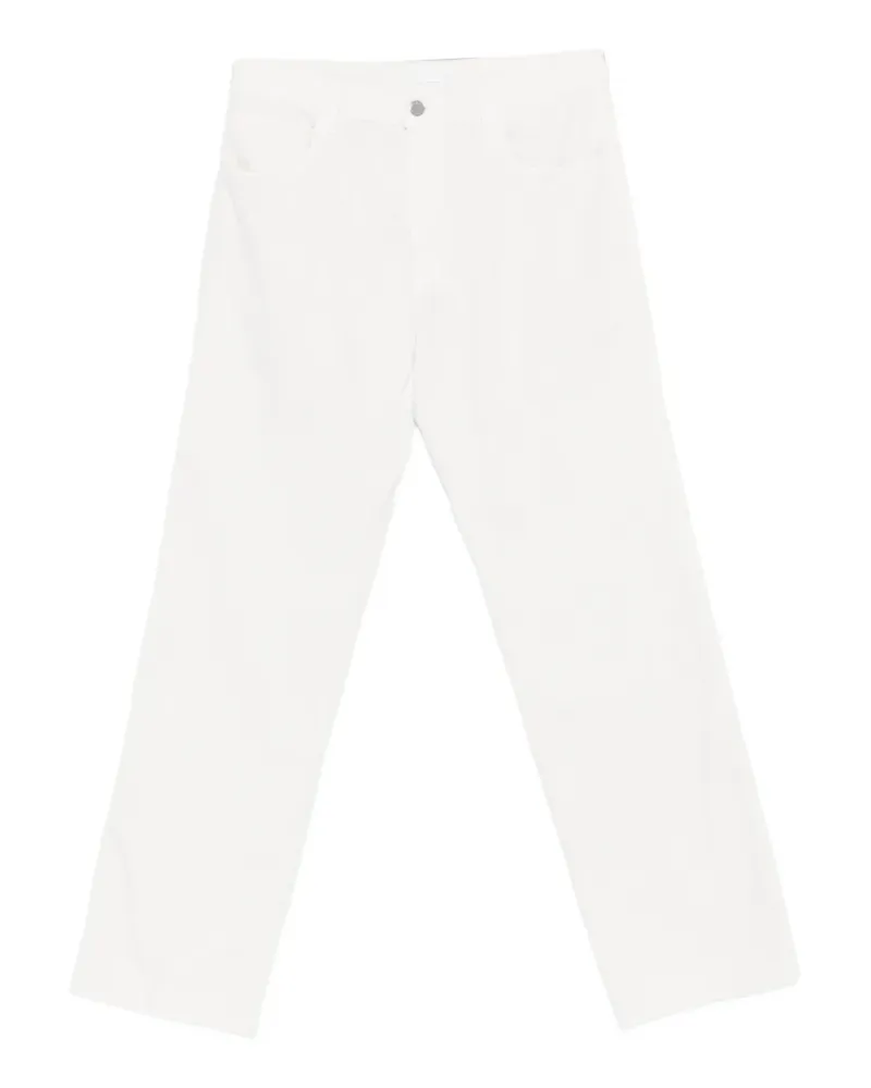 Prada five-pocket corduroy trousers - Weiß Weiß