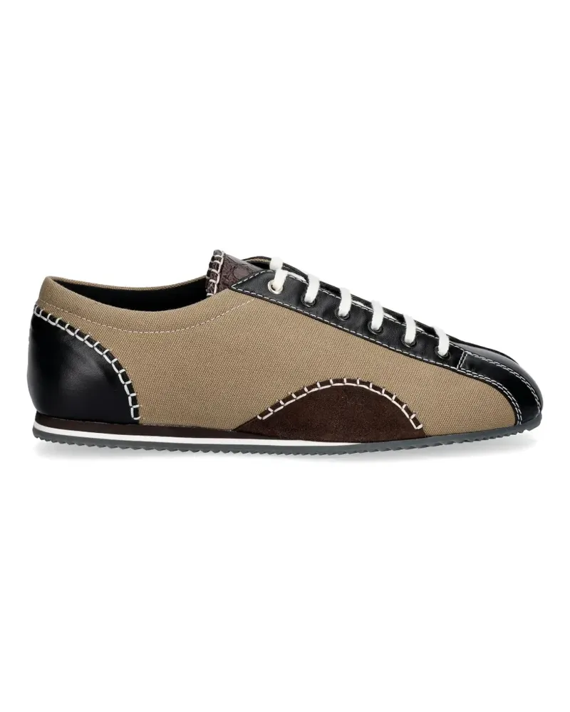 Wales Bonner Paris Sneakers mit Kontrastnähten - Nude Nude