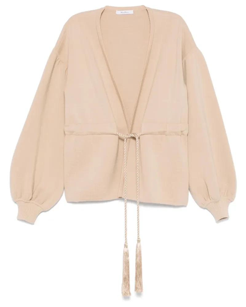 Max Mara Tiberio Cardigan - Nude Nude