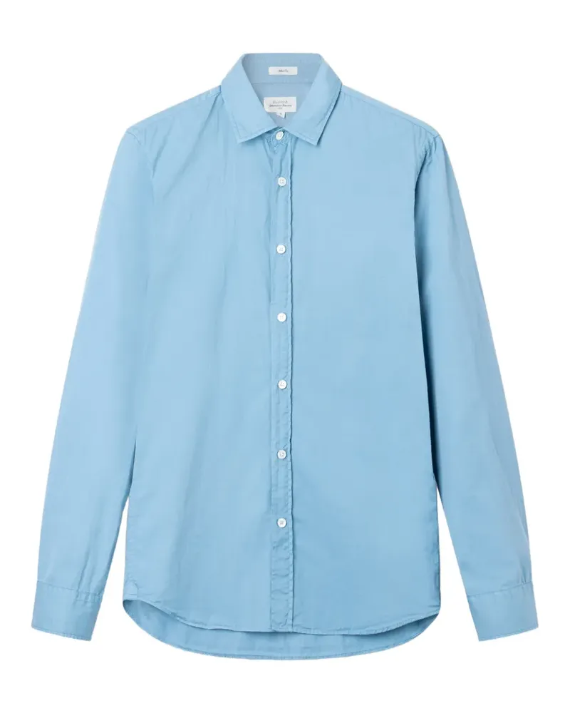 Hartford Hemd aus Baumwoll-Twill - Blau Blau