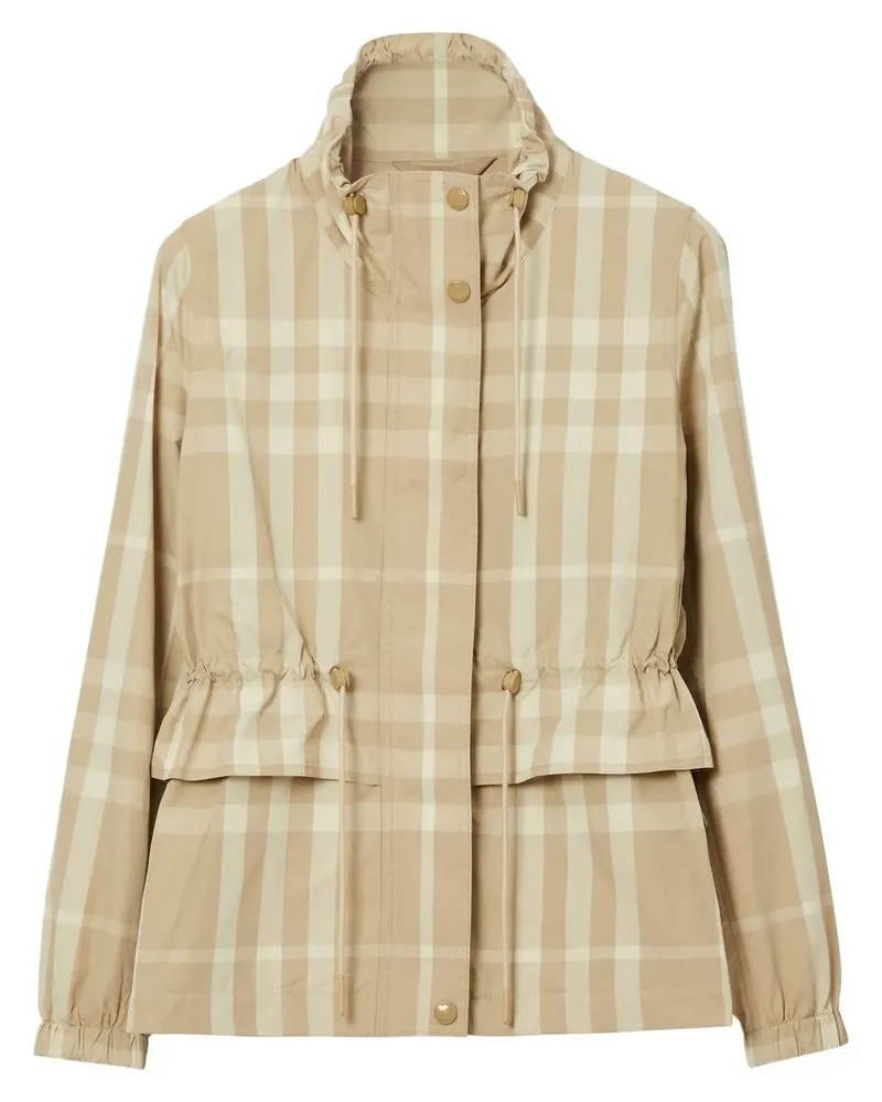 Burberry Jacke mit Stehkragen - Nude Nude
