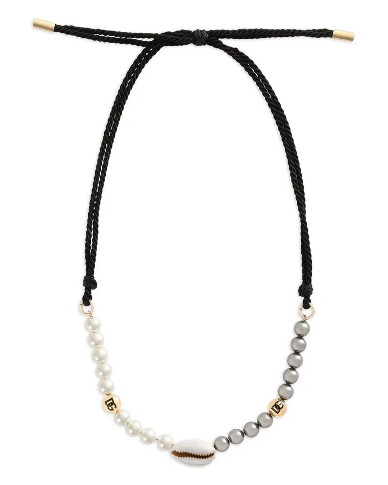 Dolce & Gabbana Halskette mit Muscheln - Silber Silber