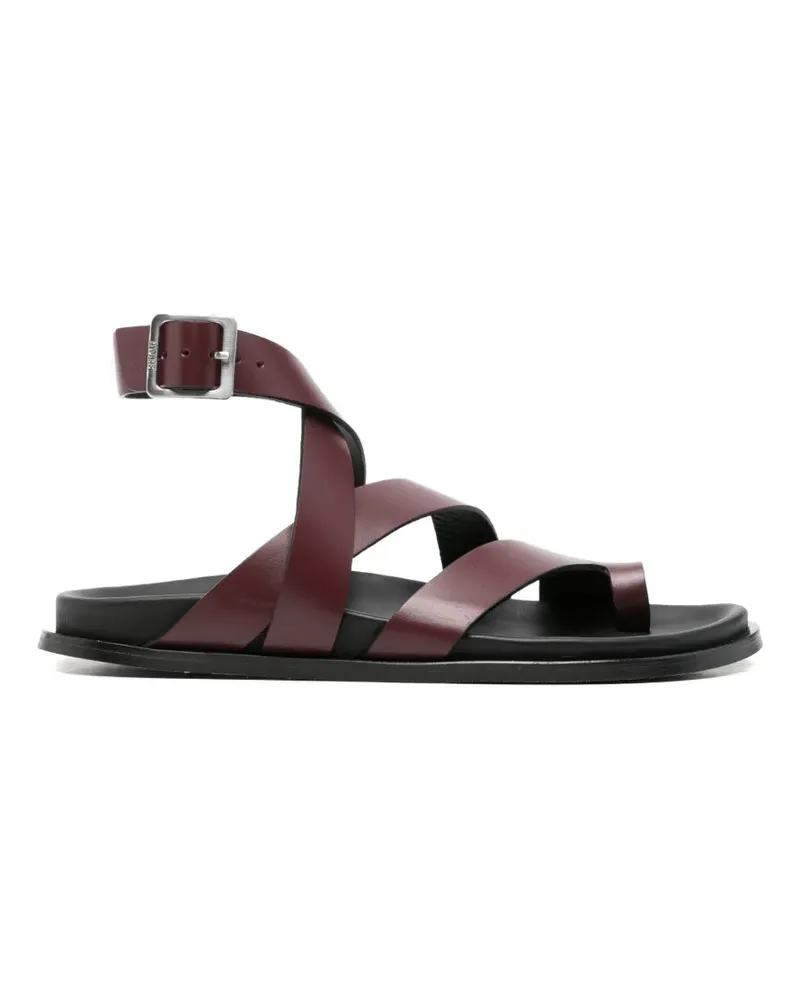 Alohas crossover toe-loop sandals - Rot Rot