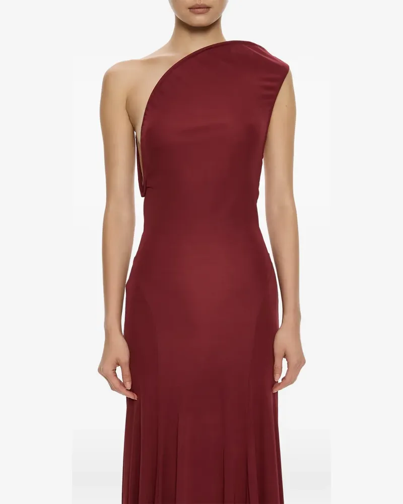 Christopher Esber Maxikleid mit konkaver Taille - Rot Rot
