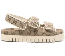 Sandalen mit GG - Braun