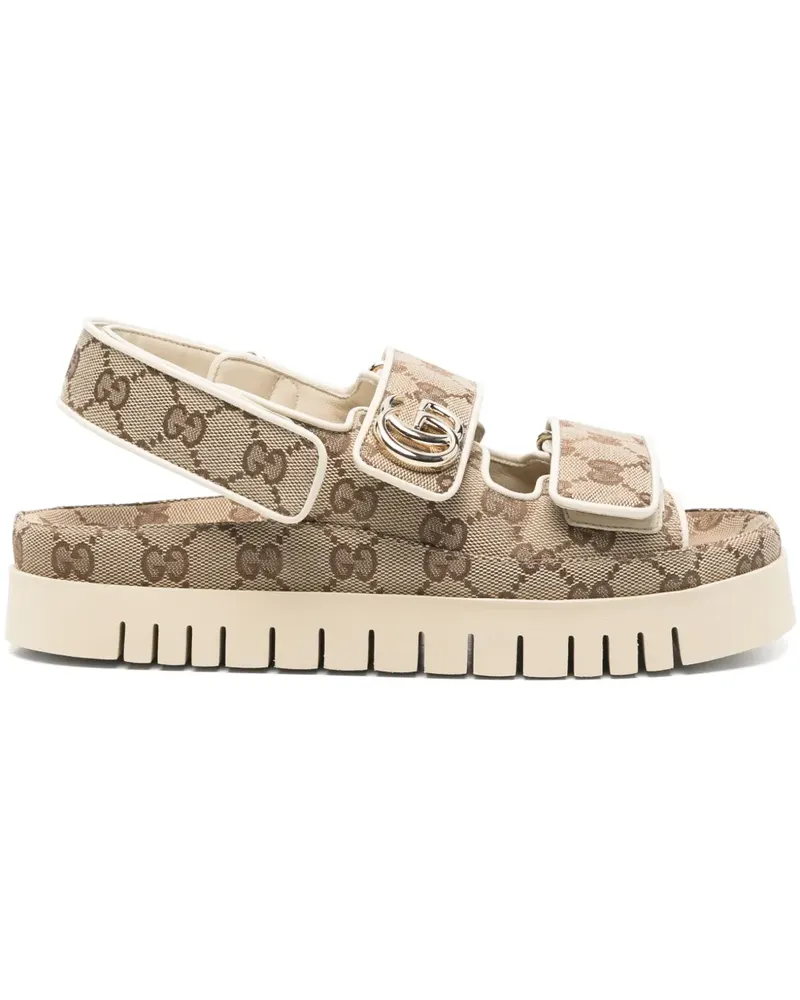 Gucci Sandalen mit GG - Braun Braun