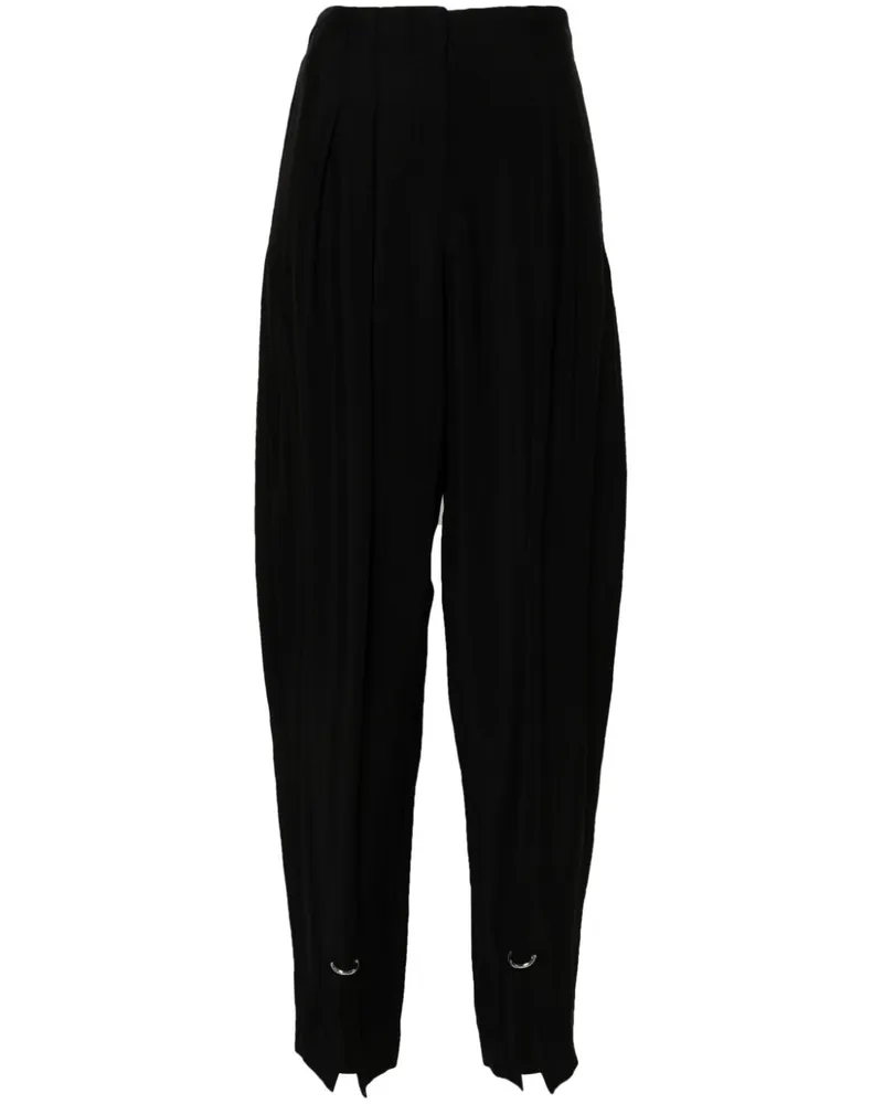 Thierry Mugler Klassische Hose mit Piercing - Schwarz Schwarz