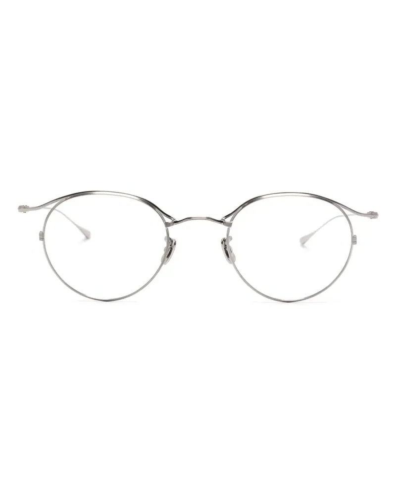 EYEVAN 7285 Brille mit rundem Gestell - Silber Silber