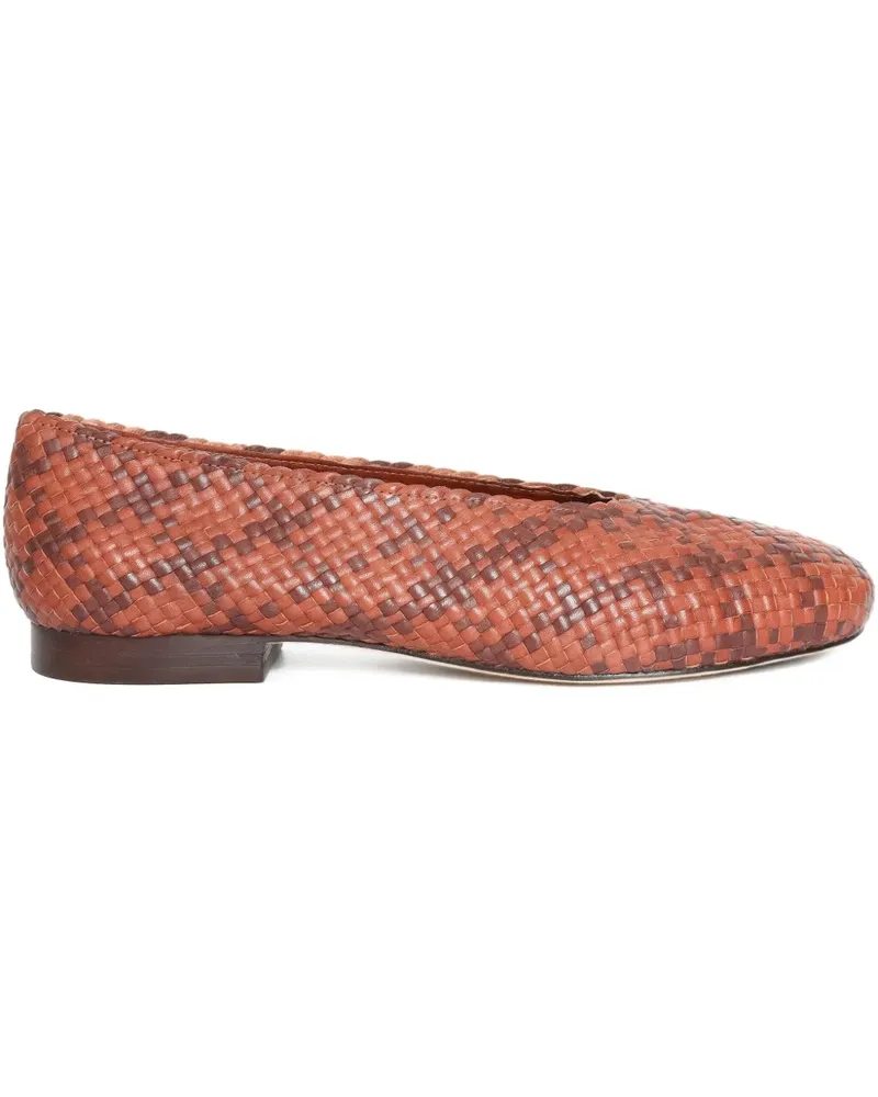 Sarah Chofakian Kintsugi Ballerinas - Braun Braun