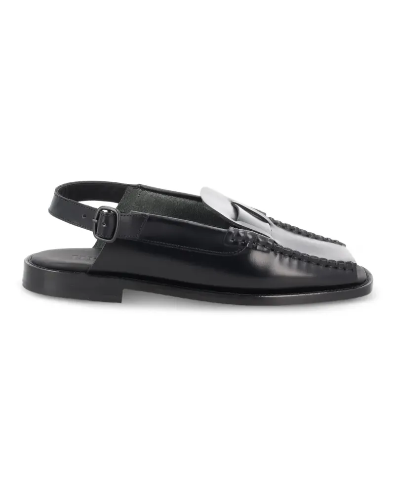 HEREU Slingback-Sandalen - Schwarz Schwarz