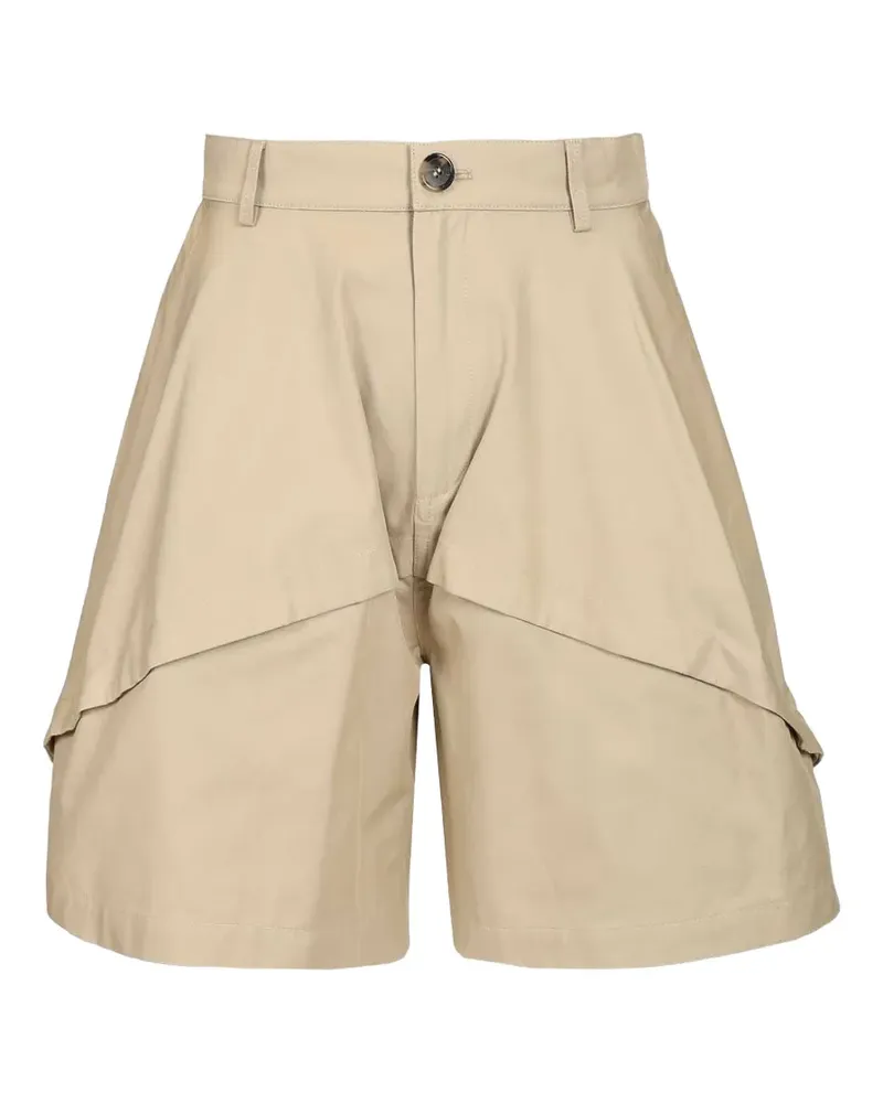 Loewe Paula's Ibiza Shorts im Layering-Look - Nude Nude