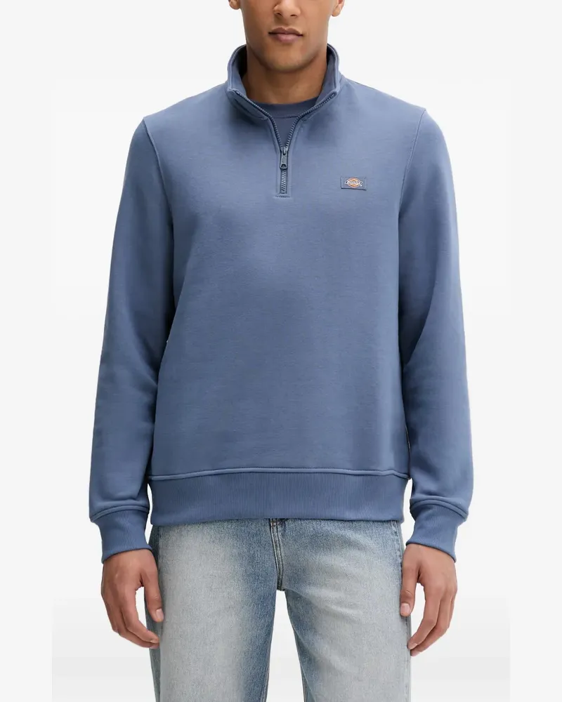 Dickies Oakport Sweatshirt mit Logo-Patch - Blau Blau