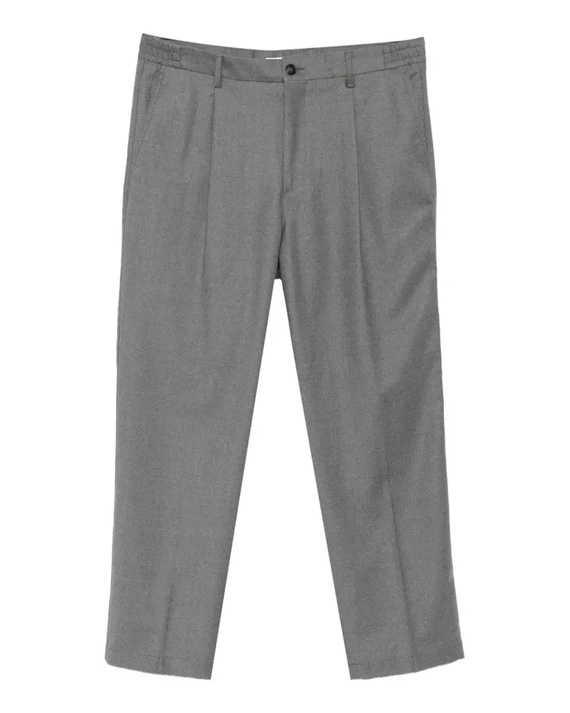 Manuel Ritz pleated straight-leg trousers - Grau Grau