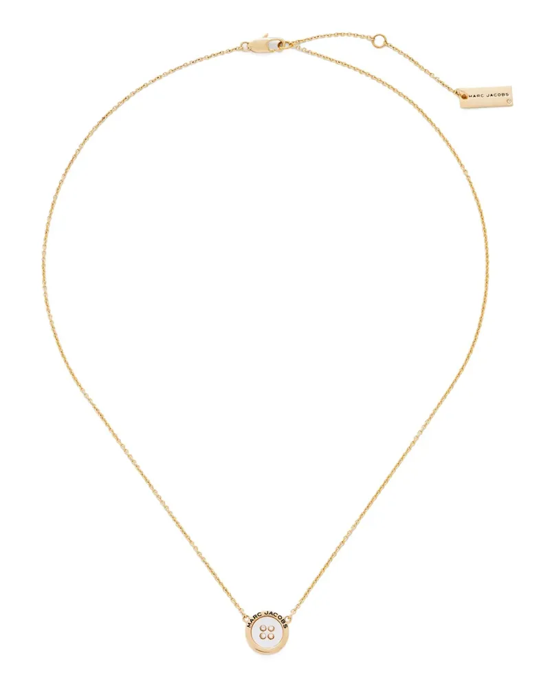 Marc Jacobs Button Mop Halskette - Gold Gold