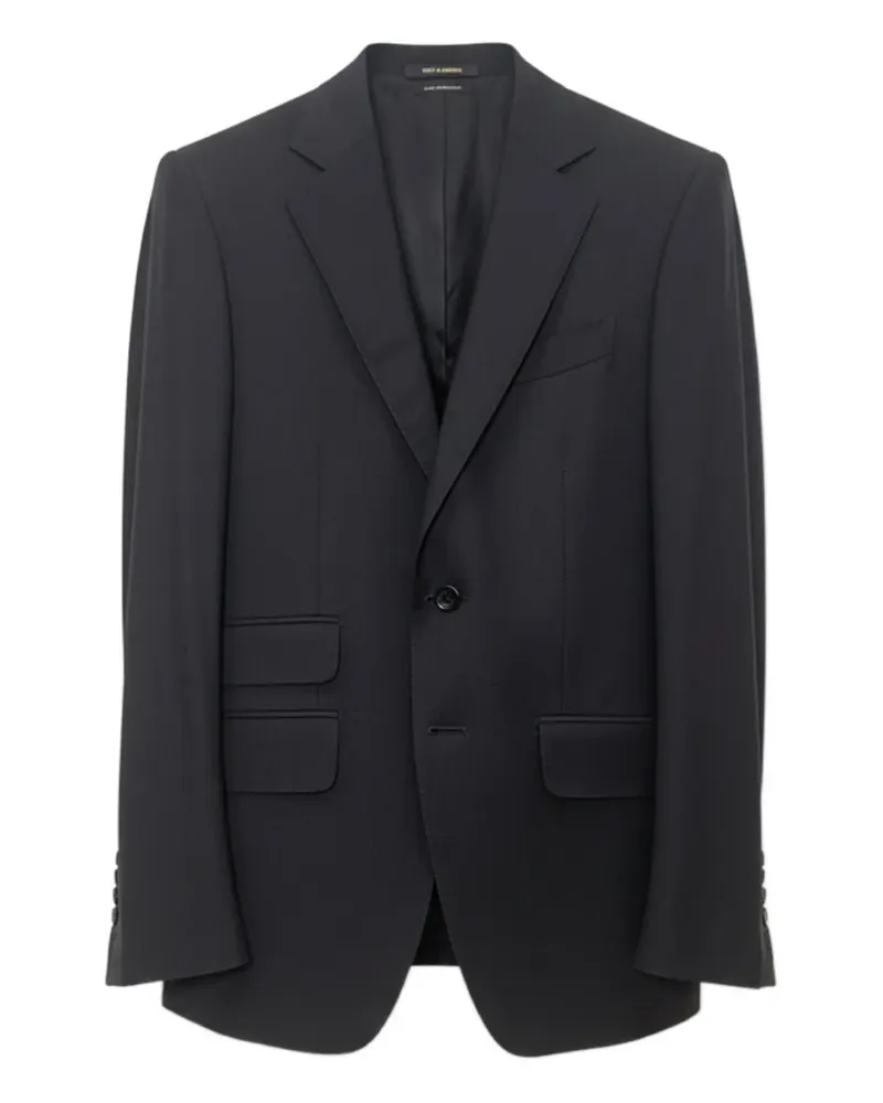 Tom Ford Einreihiger Anzug - Schwarz Schwarz