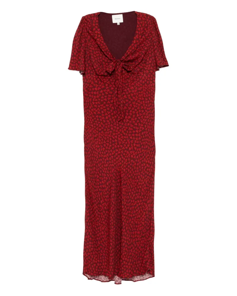 Reformation Tyra Kleid - Rot Rot