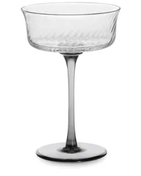 Dolce & Gabbana Champagnerglas aus handgeblasenem Muranoglas Weiß